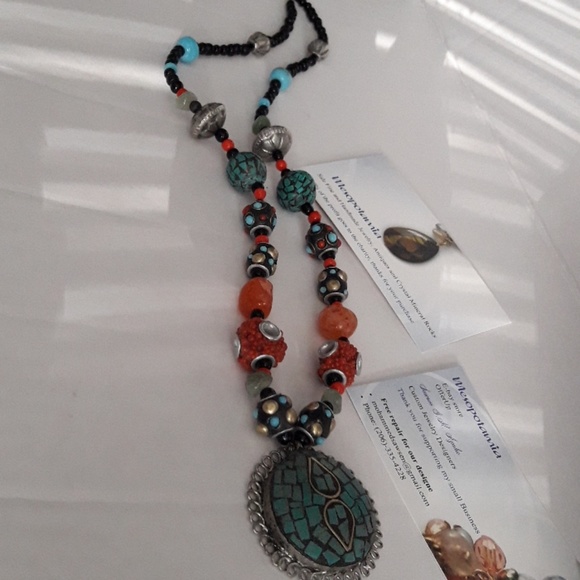 🤑Vintage Native American Necklace - Picture 2 of 8